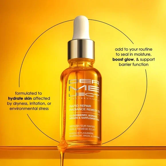 NIB‼️ Dermelect RAPID REPAIR Radiance Remedy Oil - Picture 4 of 10